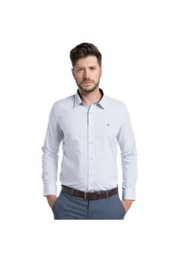 Camisa Trevira Estampada Sevilla Blanco S