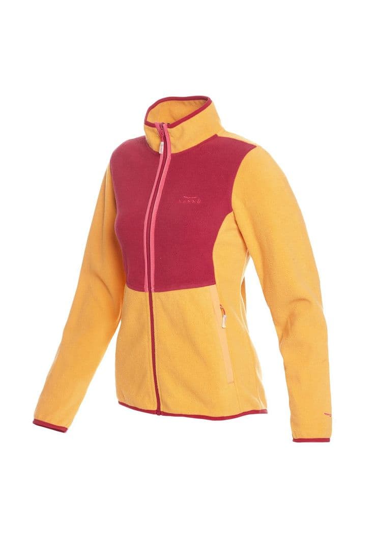 Polar Vintage Full Zipper Mujer Naranja Naranjo XS