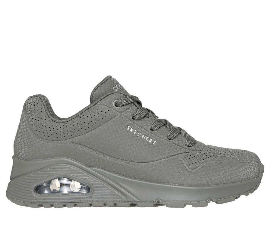 Zapatillas Mujer Uno Shiny Scale Verde Oliva Skechers Verde Olivo CL 37.5