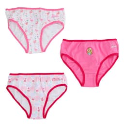 3 Pack Calzones Barbie Blanco 8