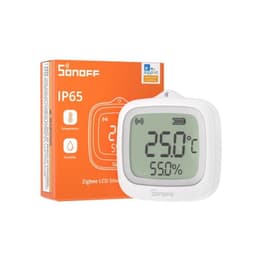 Sensor de Temperatura Humedad Zigbee Sonoff SNZB-02WD IP65 Blanco