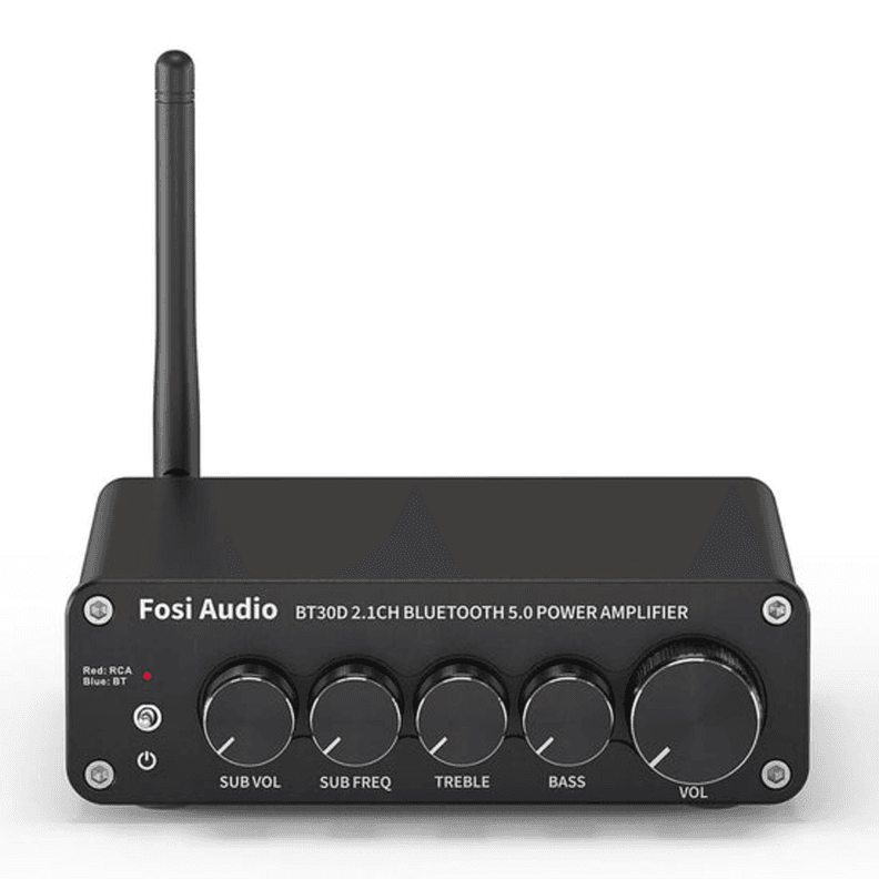 Amplificador Estereo Bluetooth Fosi Audio BT30D Negro