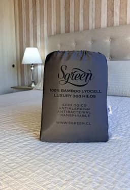 Sabanas de Bambu 100% Lyocell. Gris Oscuro 1.5 Plaza