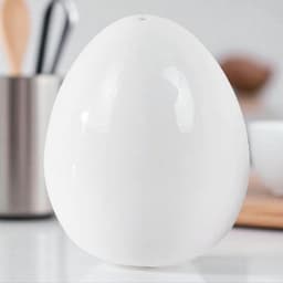 Salero o Pimentero de Porcelana X4 Blanco