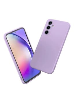 Carcasa Para Samsung S25 Plus Silicona Slim Antigolpes Cove Lila