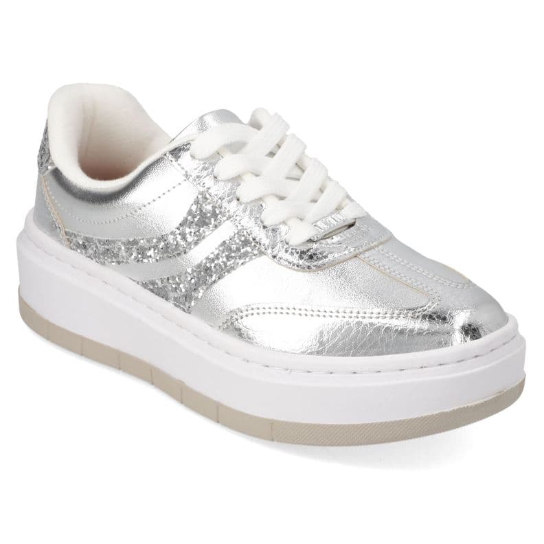 Zapatillas Casuales Plateado Vizzano Plata 35