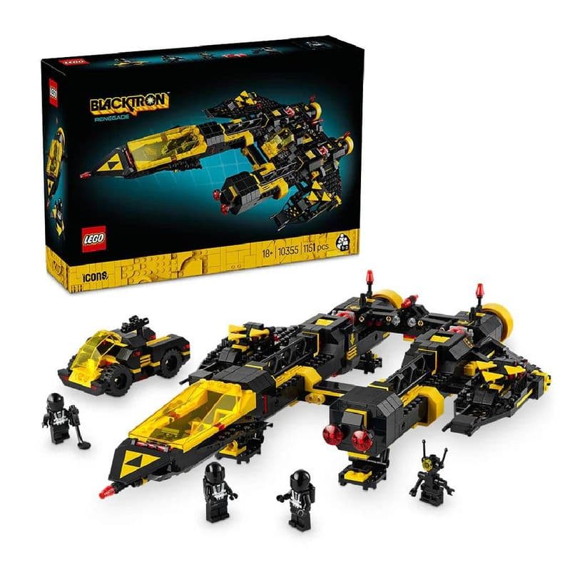 LEGO Icons: Blacktron Renegade 10355 Negro