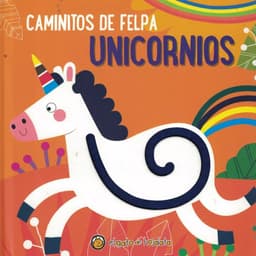 Caminitos De Felpa Unicornios Blanco