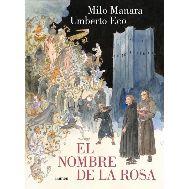 El Nombre De La Rosa (Novela Grafica) Blanco