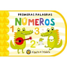 Primeras Palabras - Numeros Blanco