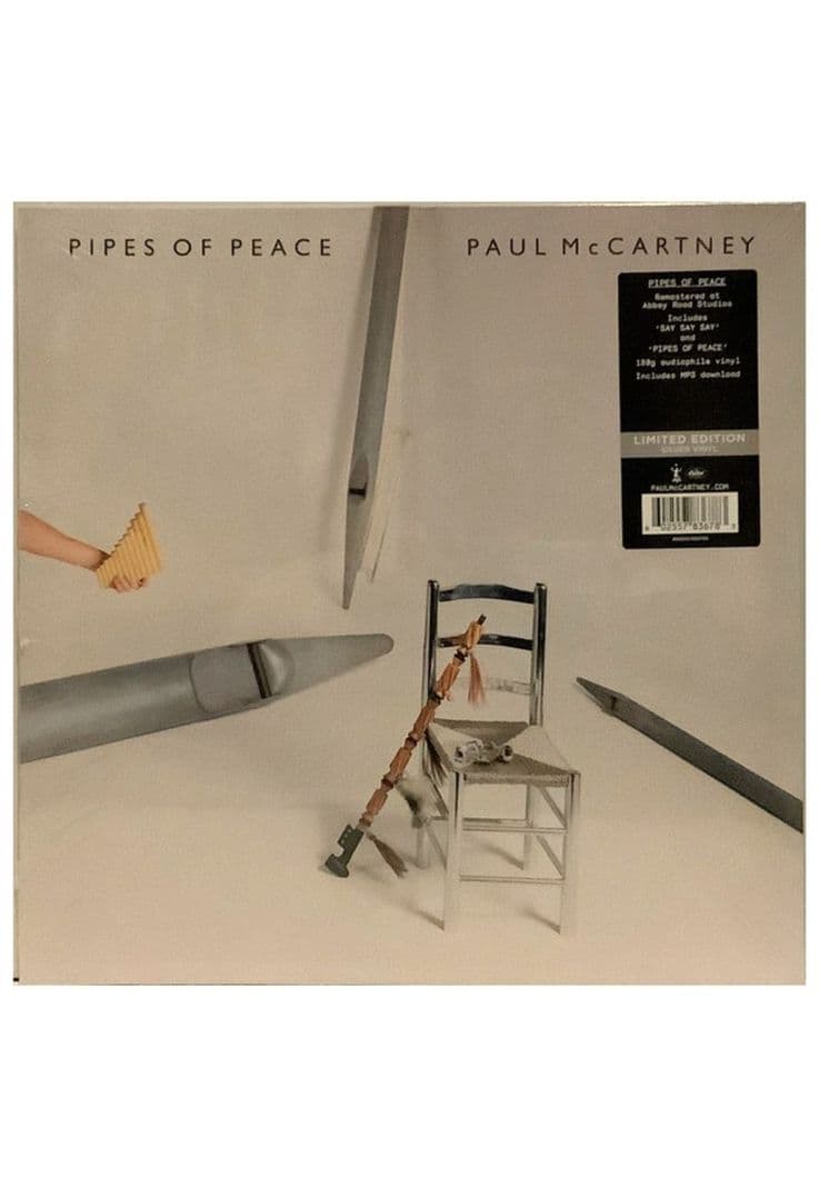 PAUL McCARTNEY - PIPES OF PEACE (SYLVER VINYL) | VINILO