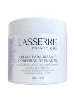 Crema Corporal para Masaje Drenante 500 g
