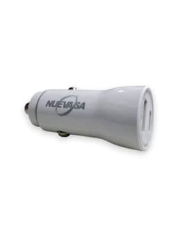 Cargador Rapido 20W para Autos 12V-24V Blanco