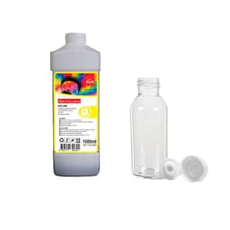 Tinta Amarillo 1 Litro + Botella GT52 compatible para Hp DeskJet GT 5820