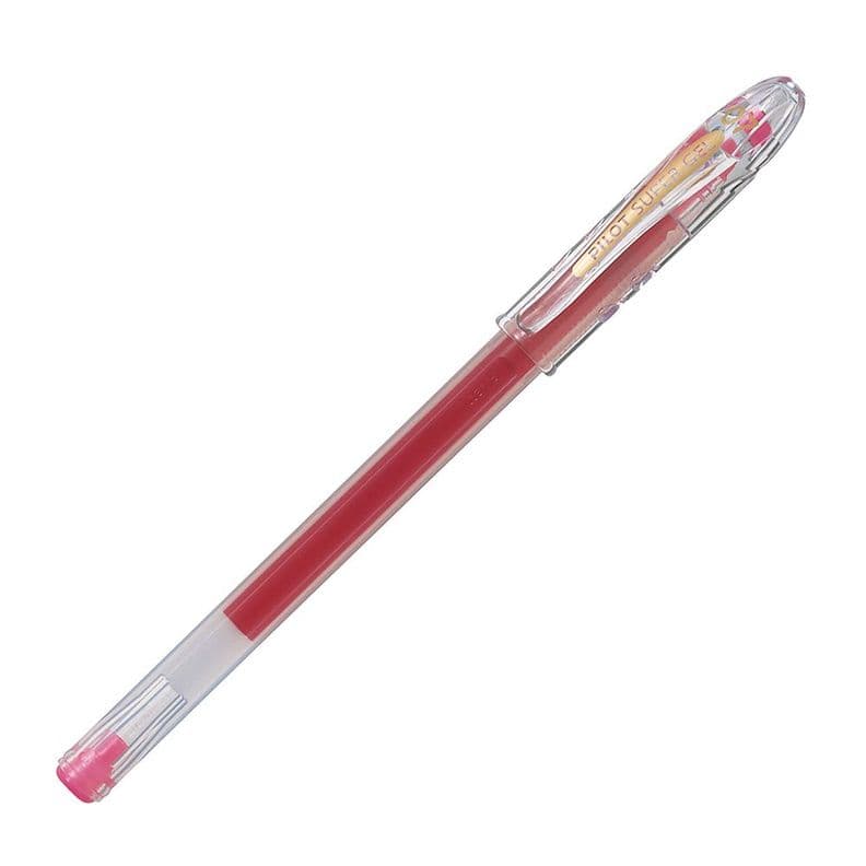 Lapiz Tinta Super Gel 0.7 mm Pilot (elegir tono) Rosado