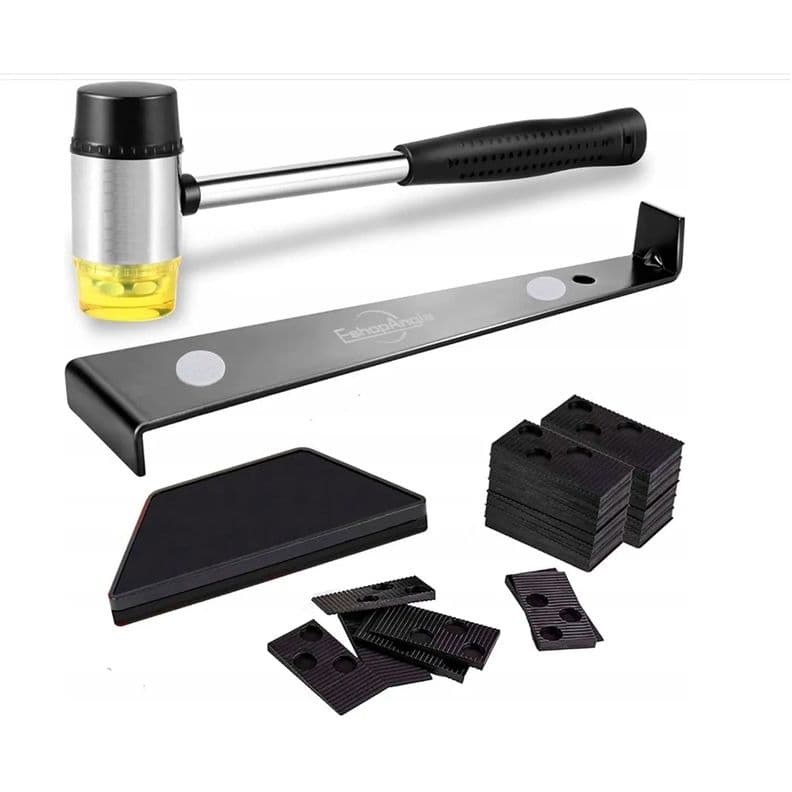 Kit Instalacion Piso Flotante Profesional Con Martillo Goma