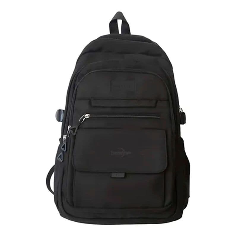 Mochila Urbana Escolar Para Viaje Bolsa Notebook Antirrobo Negro