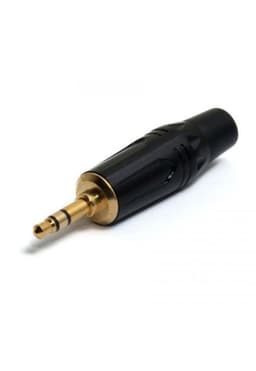 Conector Just 3,5Mm Stereo -Macho Just J/Minijs-M-B Quik Lok Negro