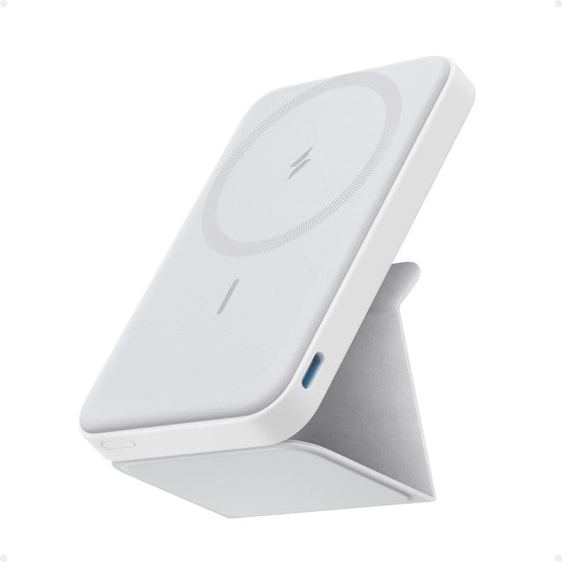 Powerbank Magnetica Bateria Externa MagGo Anker 5.000 mAh Wireless Blanco