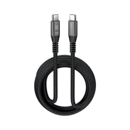 Klip Xtreme Cable Trenzado USB-C PowerGo 650 100W 3m 10 GBPS Negro