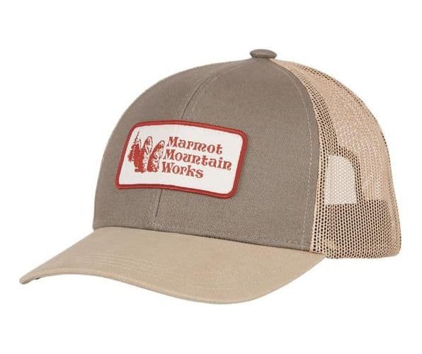 Jockey Marmot Unisex Retro Trucker Hat Cafe
