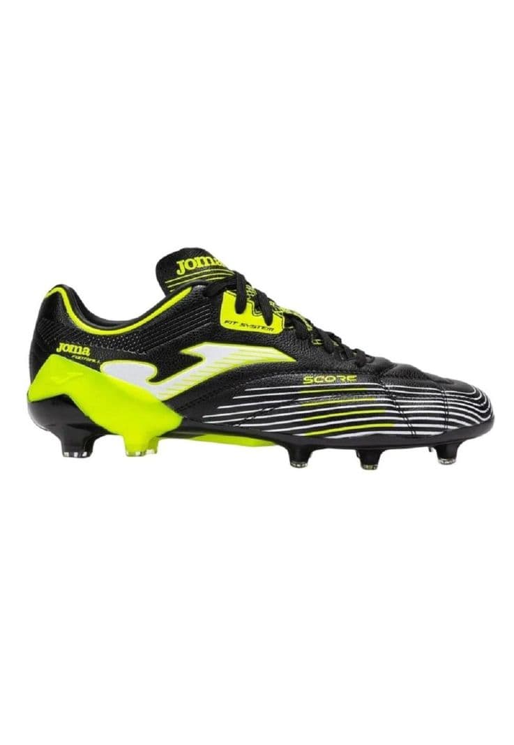 Zapatilla Futbol Fg Hombre Score Negro Fluor Joma 39
