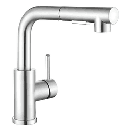 Grifo Giratorio Extensible De Lavaloza Con Rociador 360 Gris