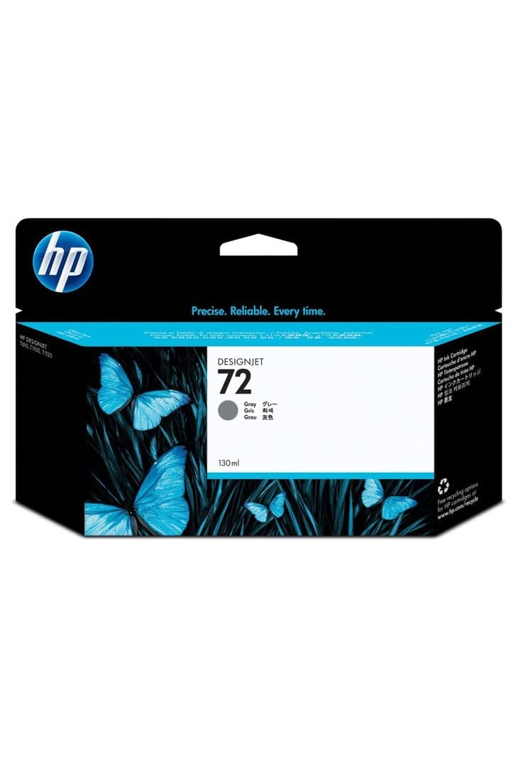 Cartucho de Tinta HP 72 130 ml Gris DesignJet Original