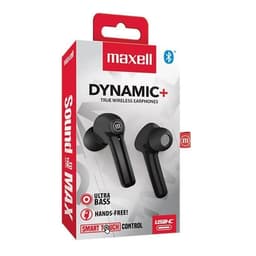 Audifono Bluetooth tws Maxell Dynamic Modelo EB-BTDY Negro