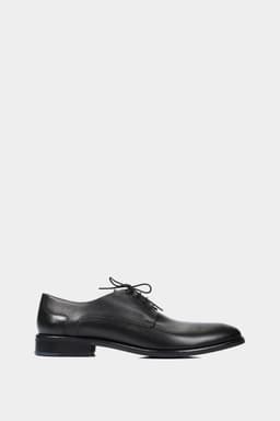Velez Zapatos Cordon Formal Humanista Cuero Hombre Liso Negro 41