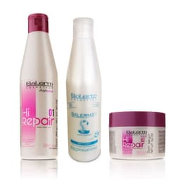 Shampoo Y Mascarilla Hi Repair + Acondicionador Salerm 21