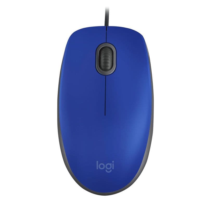 MOUSE LOGITECH M110 SILENT BLUE Negro