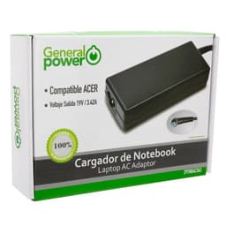 CARGADOR NOTEBOOK ACER 19V 3.42A PLUG 5,5*1,7MM Negro