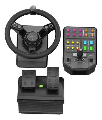 Logitech G Saitek Farm Sim Controller Negro