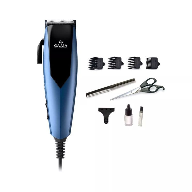 Cortadora de Pelo Gama Master Motor Magnetico + 10 acc Azul