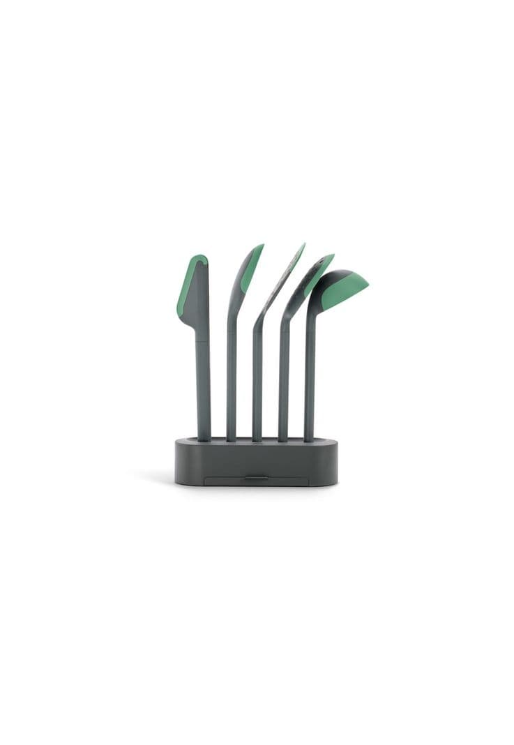 Set de 5 utensilios de cocina anti-rayaduras
