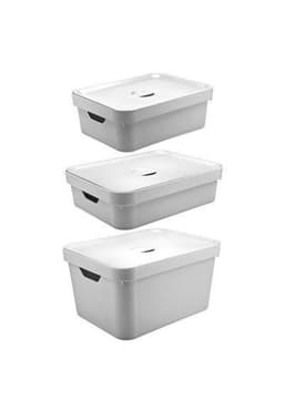 Conjunto Cajas Cube Blanco