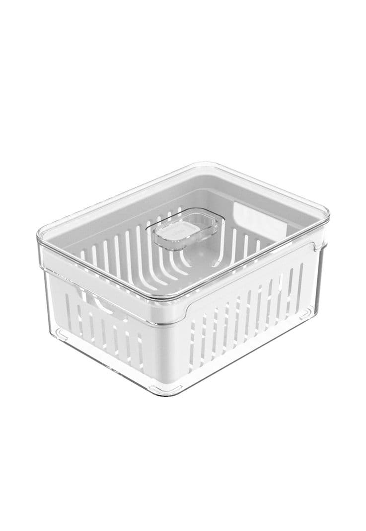Organizador de Refrigerador con Cesta Clear Fresh 2,2 Lt Diseno 2