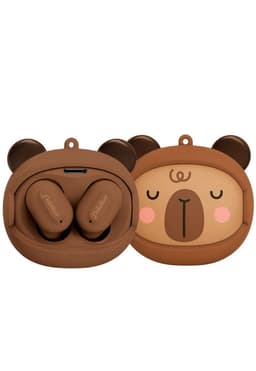 Audifonos Bluetooth Capibara Rolling Face In Ear TWS Cafe