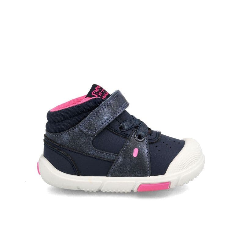 Botin Nina Bubblegummers Echo Azul-Rosado 25