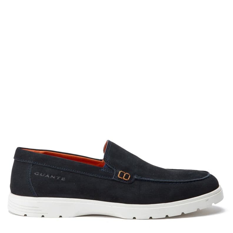 Mocasin de cuero hombre Guante marino Abu Dabi Azul CL 39 | UK 6.5 | 25.1 CM
