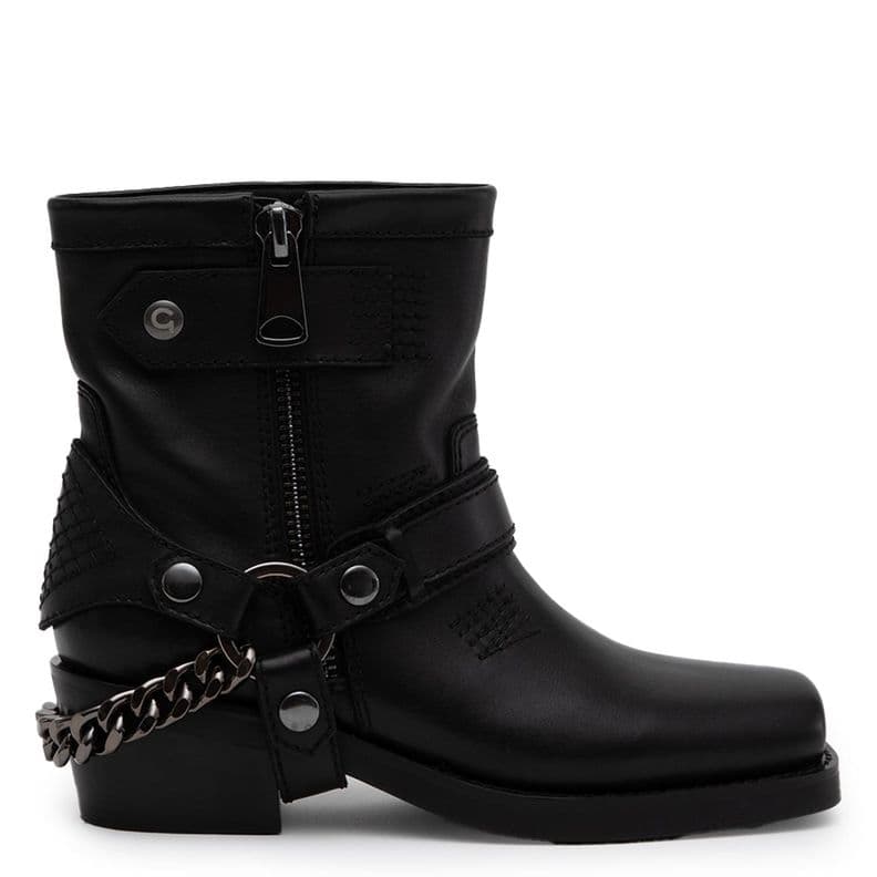Botin de cuero mujer Gacel negro Macy CL 37 | UK 5 | 23.8 CM