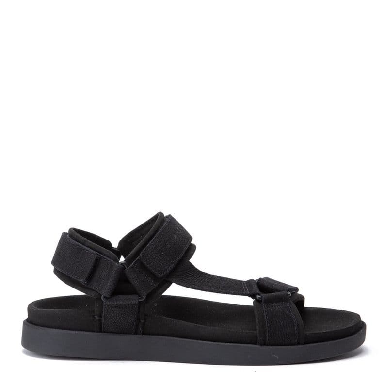 Sandalia de cuero hombre Guante negro Berna CL 39 | UK 6.5 | 25.1 CM