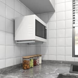 Soporte Microondas 49cm 30kg Blanco MB-6white - Brasforma