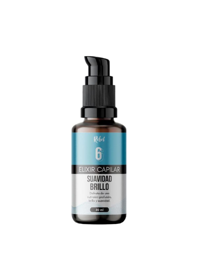 Elixir Capilar Suavidad y Brillo - Paso 6 Blanco