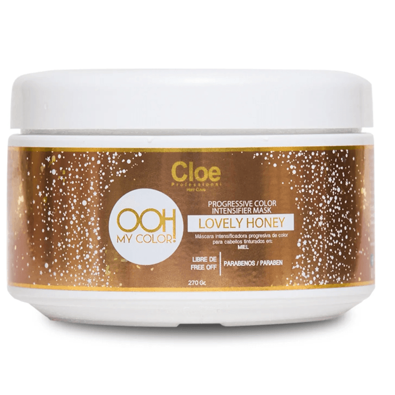 Cloe mascara Intensificadora Lovely Honey Cabellos Miel