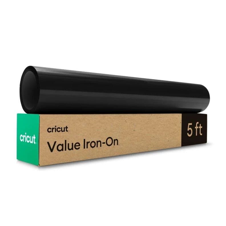 Vinilo Adhesivo Iron On Promocional Negro Cricut