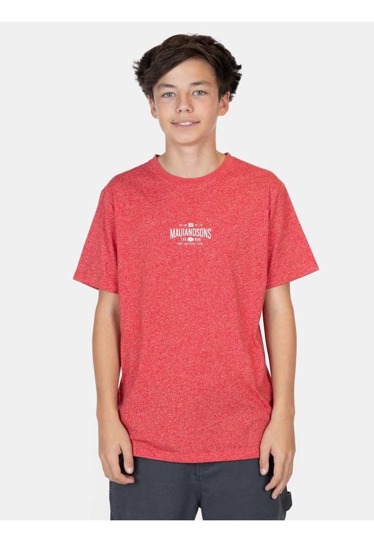 Polera MC Nube Rojo Infantil Maui And Sons 10
