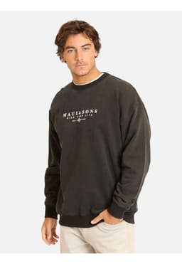 Poleron CR Oceandra Negro Hombre Maui And Sons S