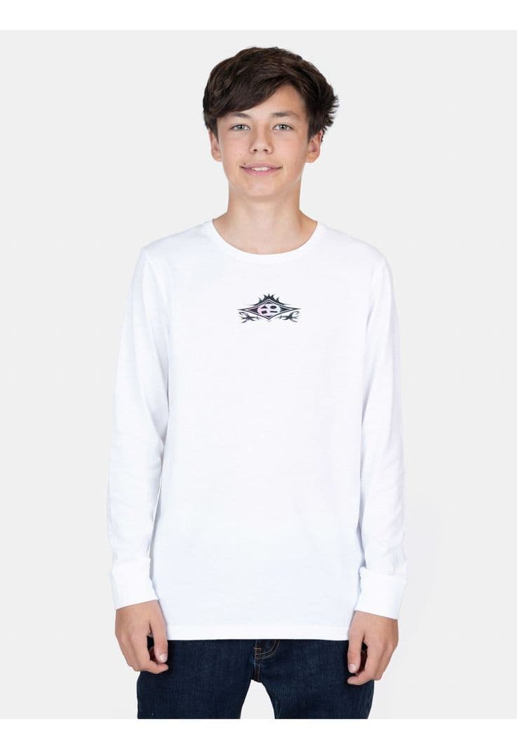 Polera ML Zkin Blanco Infantil Maui And Sons 16